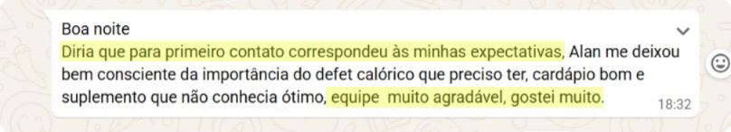 Depoimento de paciente da Clínica Energia Vital sobre o acompanhamento com o Dr. Alan Inácio